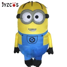 Inflatable Adult Minion Costume Halloween Cosplay Party Despicable Me Minion Costume Mascot Airblown Outfits Fancy Dress снегокат snow moto minion despicable me yellow 37018