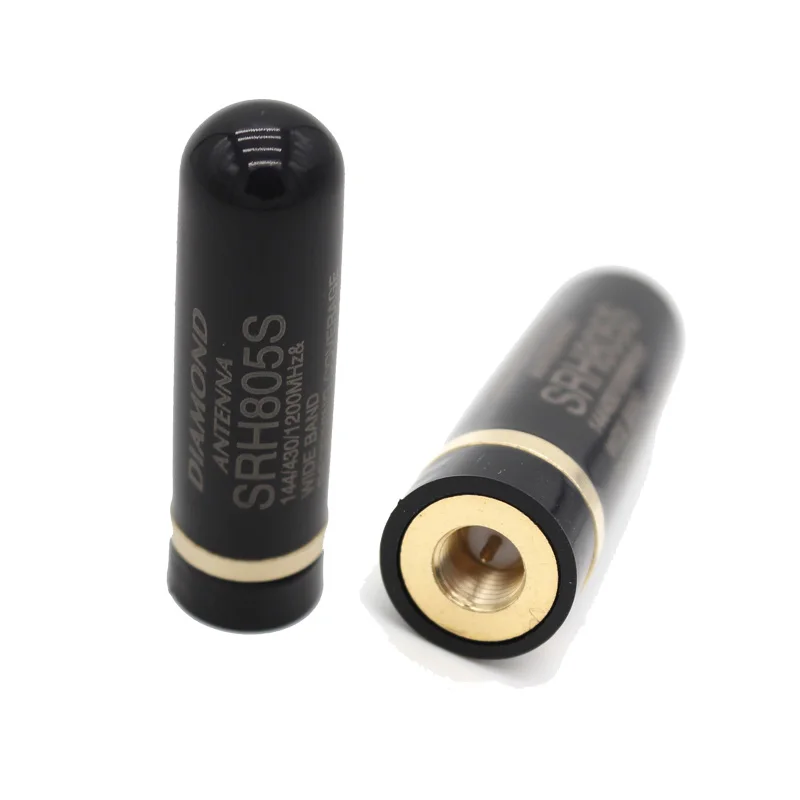 Алмазная SRH805S SMA-M двухдиапазонная антенна для двухсторонней радиосвязи BaoFeng UV-3R TYT