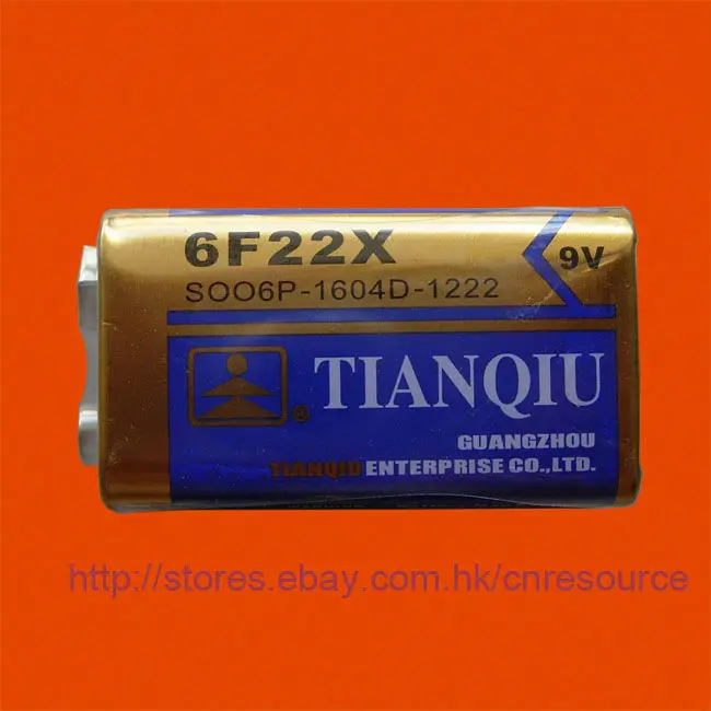 

1X 6F22 6F22X 6LR61 Heavy Duty Battery 9V