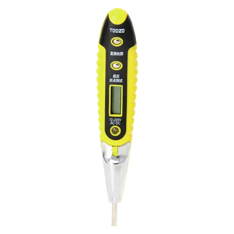 

12-220V AC DC Multifunction Digital Test Pencil LED Electonic Sensor Tester Tools