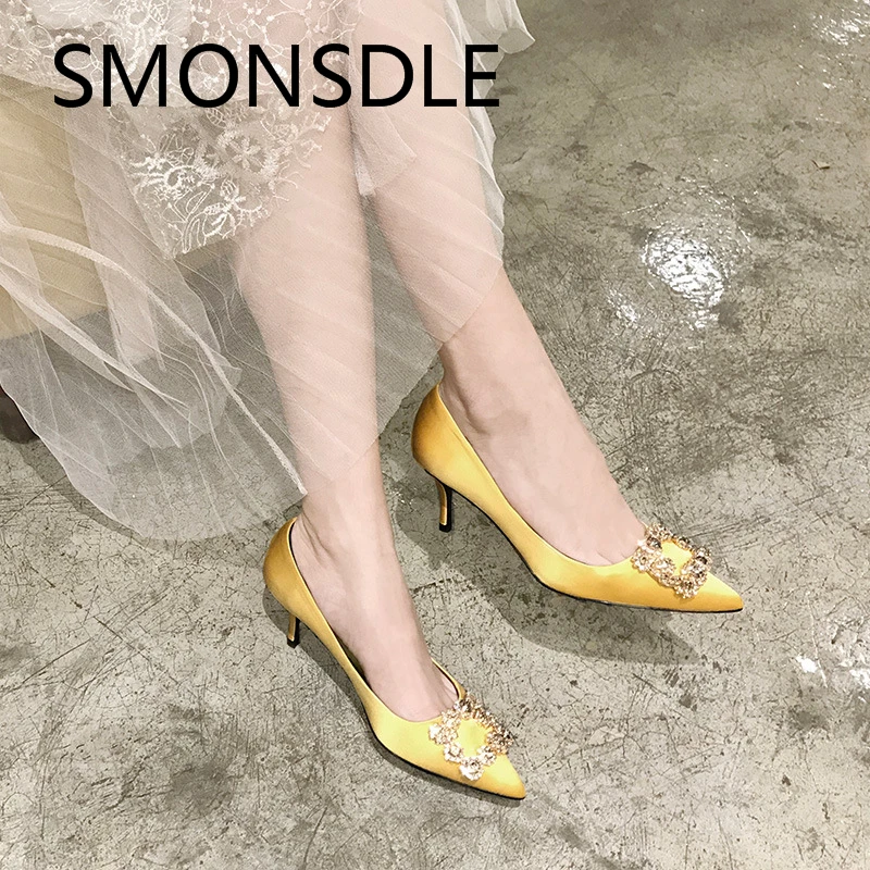 boda real punta pic zapatos seda verano señora slip cristal thin as