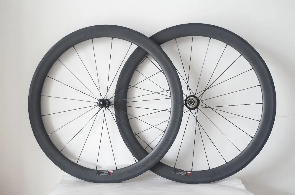 

DEERACE 1153g SUPER LIGHT 16/20H 50mm 700c Carbon TUBULAR Road Bike Wheels 23mm Wide Bicycle Wheelset Powerway R13/R36 Hubs