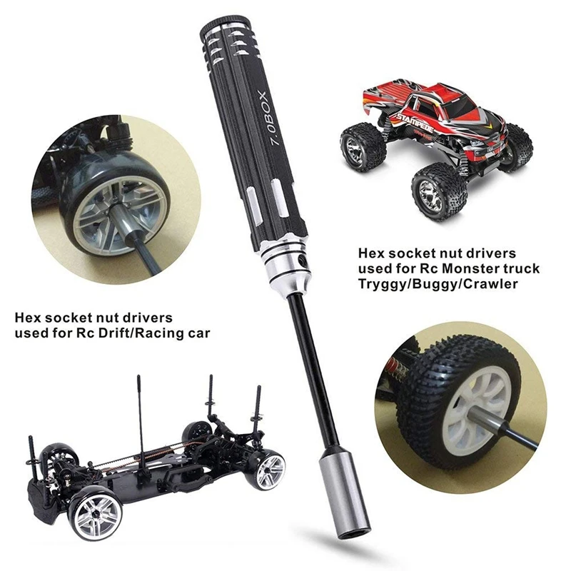 RC модель инструмента 4 шт. шестигранные отвертки Шестигранная гайка гнездо
