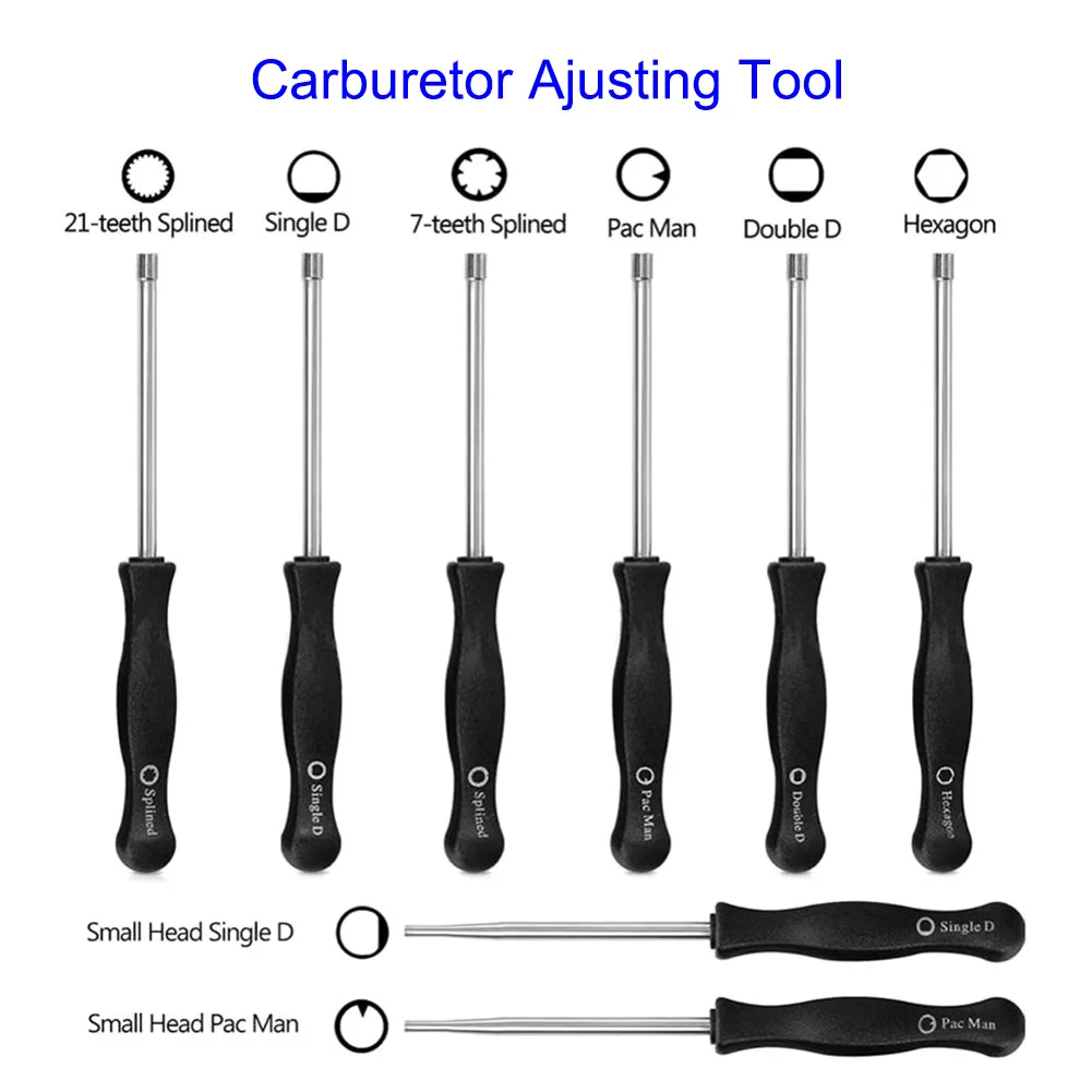 人気の贈り物が大集合 8pcs Carburetor Adjustment Tool Kit Set For Common 2 Cycle