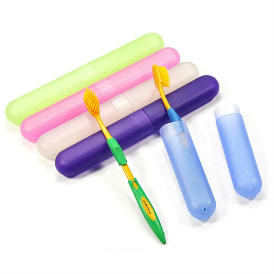 Cute Portable Travel Toothbrush box Cover Outdoor Travel Hiking Camping