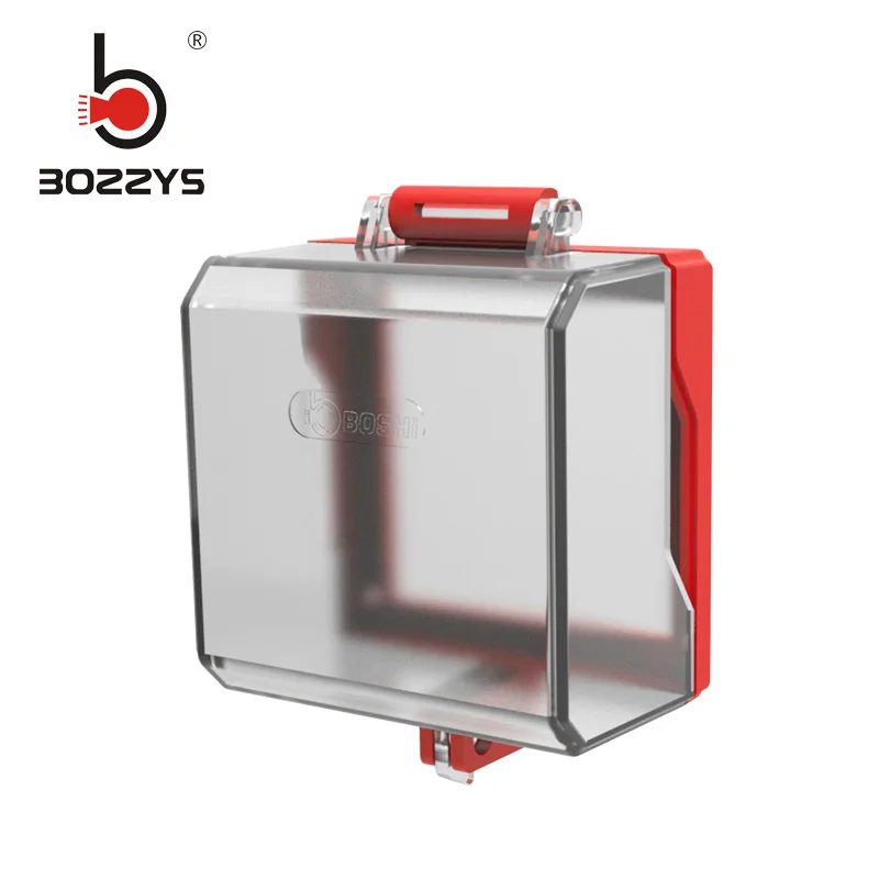Safety lock for emergency stop switch Wall socket lock Rotary button switch cover Locking device for electrical switch BD-D63