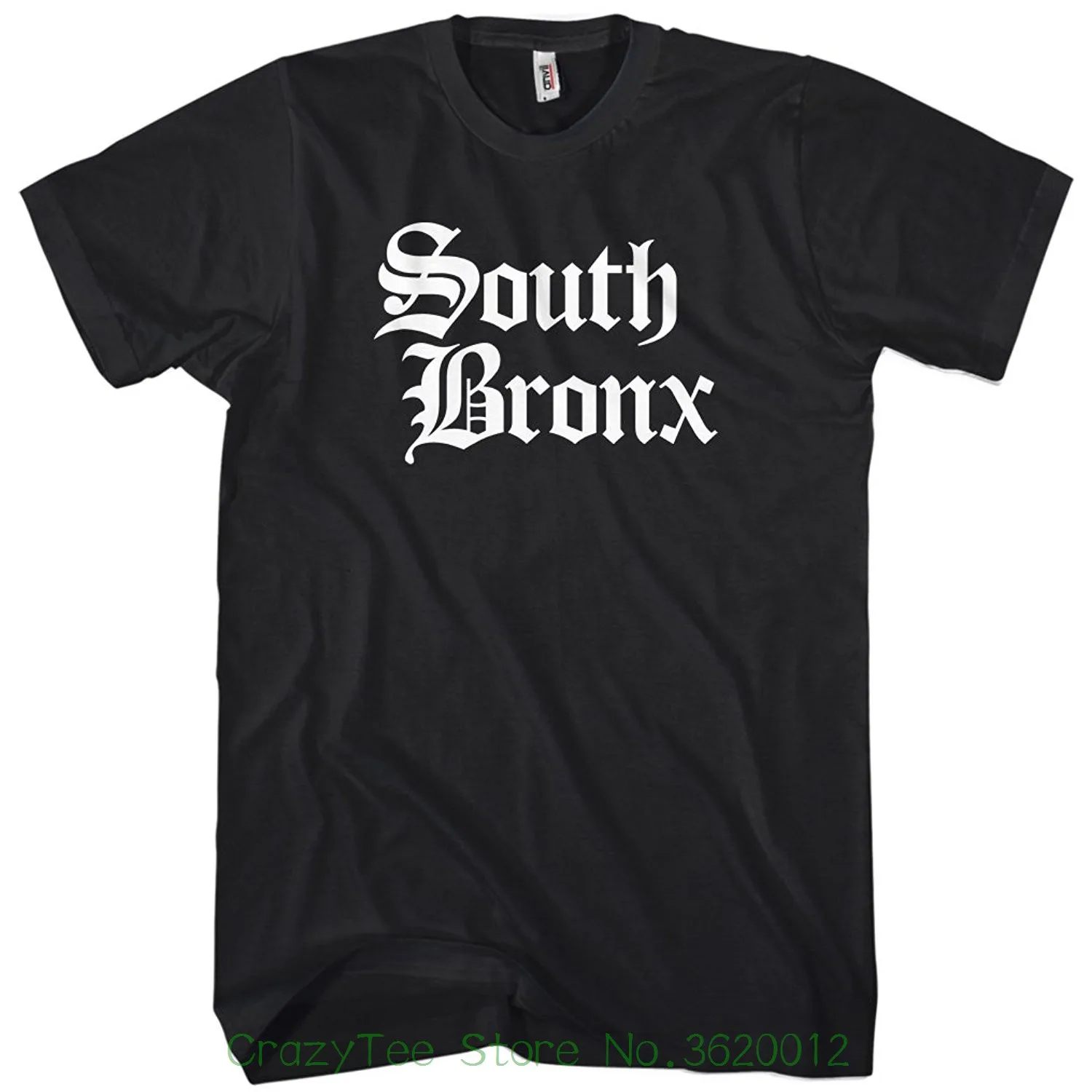 Hip Hop Novelty T Shirts Men's Brand Clothing Men's South Bronx Nyc Gothic T shirtin TShirts