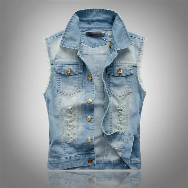half sleeve denim jacket