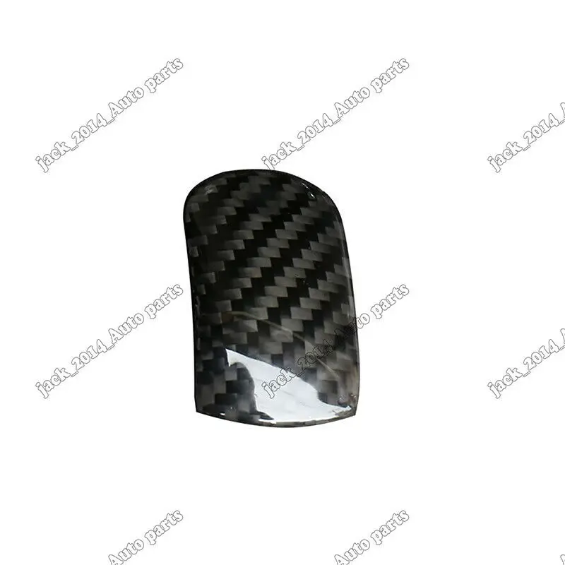 Real Carbon Fiber Inner Gear Shift Knob Cover Trim Fit for Ford Mustang