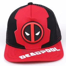 Модные брендовые повседневные бейсболки для мужчин и женщин, летняя шапка Дэдпул, шапка бейсболка кепка