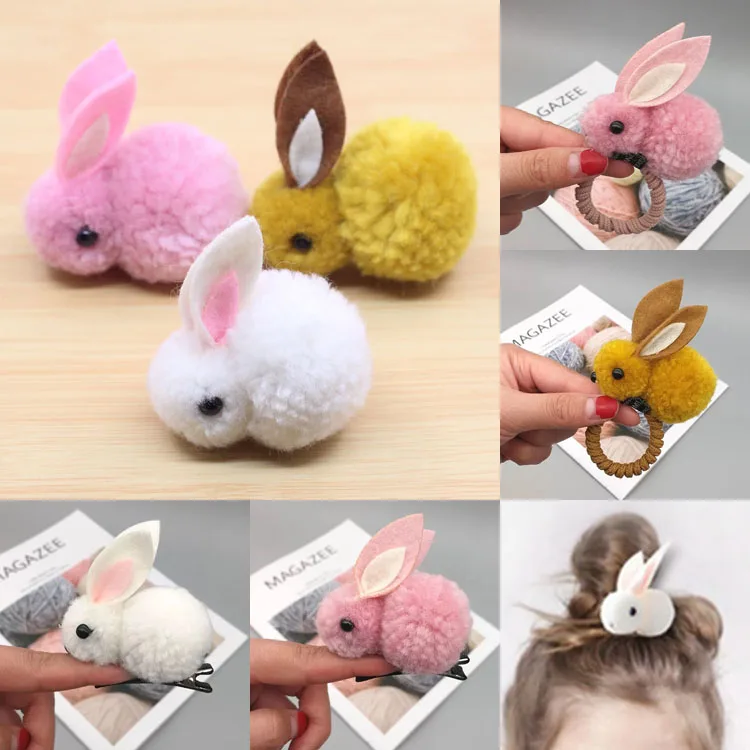 CUTE ANIMALS RABBIT STYLE HAIR BANDS FELT THREE DIMENSIONAL PLUSH RABBIT EARS CUTE ANIMALS RABBIT STYLE HAIR BANDS FELT THREE DIMENSIONAL PLUSH RABBIT EARS