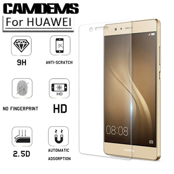 

CAMDEMS 100pcs Explosion-proof Tempered Glass Screen Protector For Huawei P8 P8 Lite P10 P10 lite Nova Nova plus mate 7 8 9