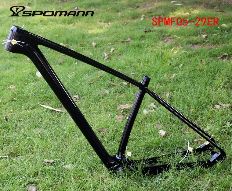 Flash Deal 2017 OEM China bike frame full carbon MTB frame 29 ER with 142 x12mm thru axle two years quality guarantee mountain parts 16