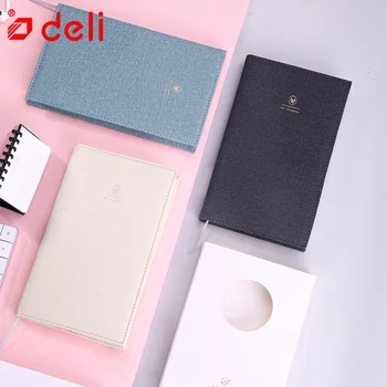 

Deli Notebook weekly & monthly Creative Daily Planner Notebook Notepad Diary Simple Handbook Schedule