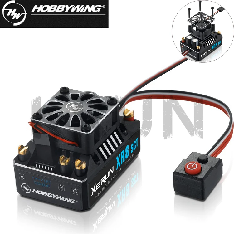 Hobbywing XERUN XR8 SCT 140A бесщеточный Радиоуправляемый автомобиль грузовик | Игрушки и