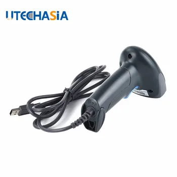 

1D Barcode Scanner Wired Speed 300 times/second USB Handheld Bar Code Scanning for Supermarket Warehouse