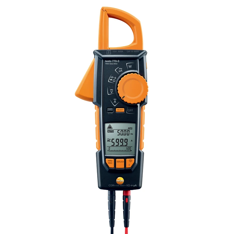 

testo 770-3 Clamp meter Improved TRMS method 0590 7703