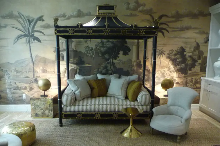 Customized Elegant Western Paintings Hand Painted Wallpaper