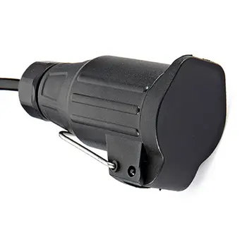 

7Pin Trailer Plug And Socket With 3M Extension Lead Sping Cable Connector For Caravan Vehicle Truck