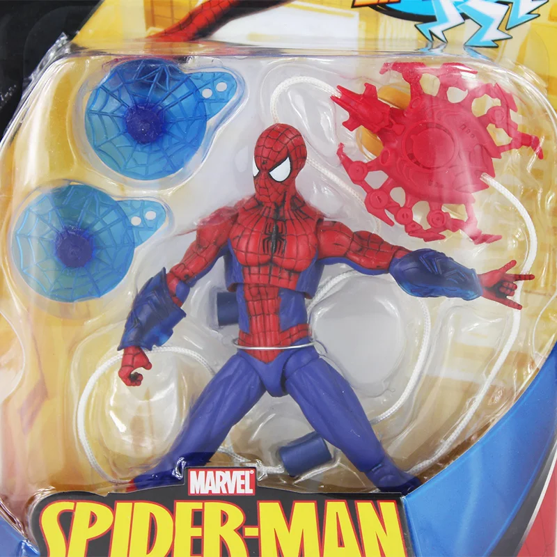 6 стилей супергерой Человек-паук Веном ящерица Карнаж ПВХ фигурка Коллекционная модель игрушки
