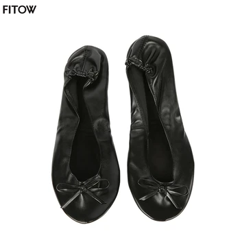 After Party Shoes Foldable Ballet Flats Portable Travel Fold up Shoe Prom Ballerina Flats Roll Up for Bridal Wedding Party Shoes 3