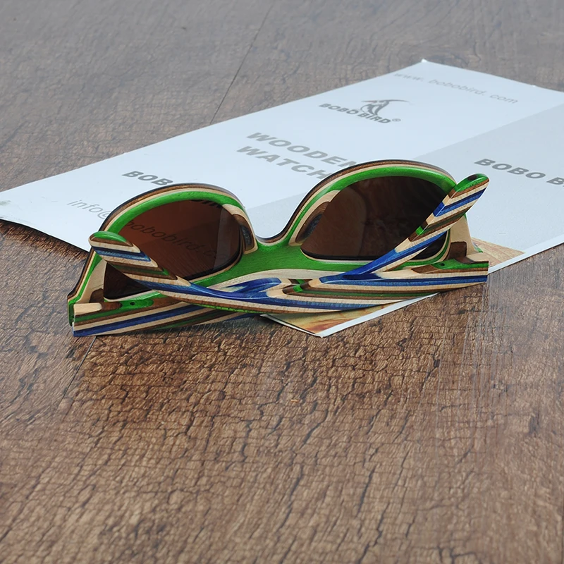 Colorful Wooden Sunglasses (26)
