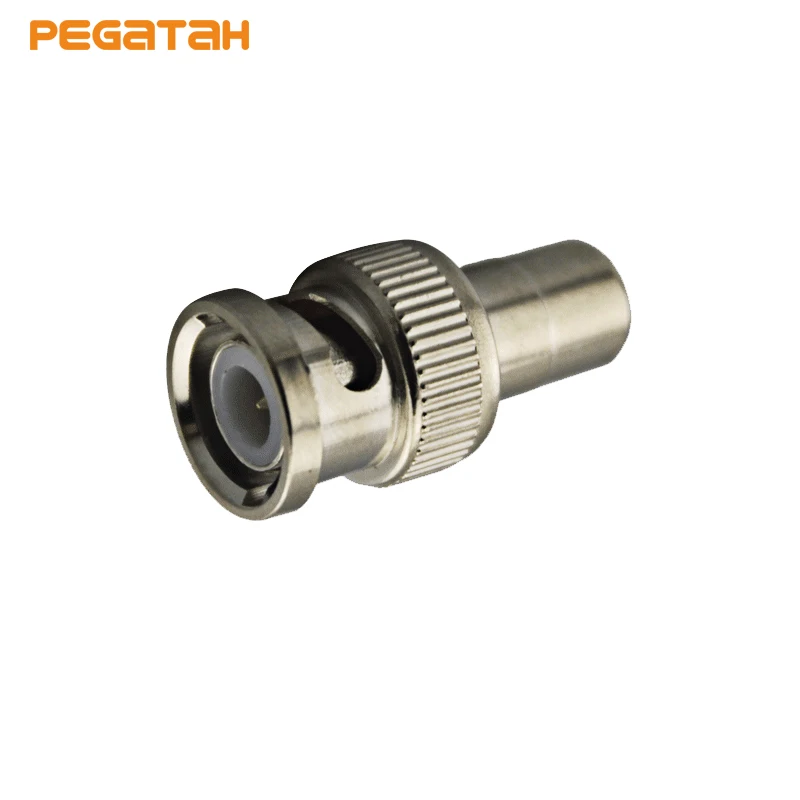 10pcs JR B9 BNC to RCA Connector Small and short BNC connector for CCTV