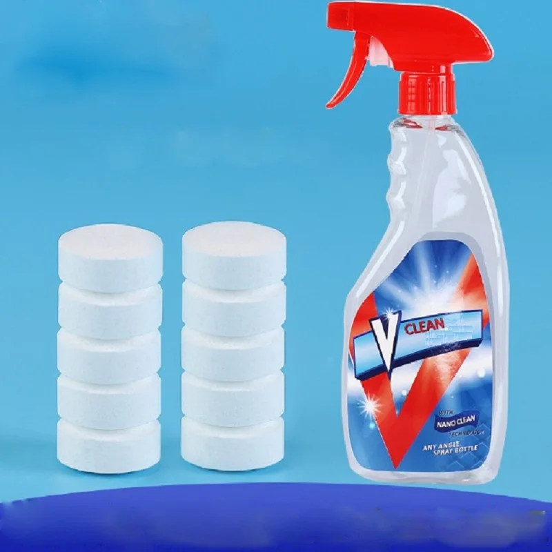 

Dropshipping Facial Care Multifunctional Effervescent Spray Cleaner Set WITH BOTTLE Home Cleaning Effervescent Spray Cleaner Hot