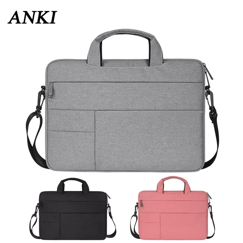 

Shoulder Handbag Waterproof Nylon Messenger For Mackbook Xiaomi Lenovo HP 13 14 15 15.4 15.6 Notebook Case Women Men Laptop Bag