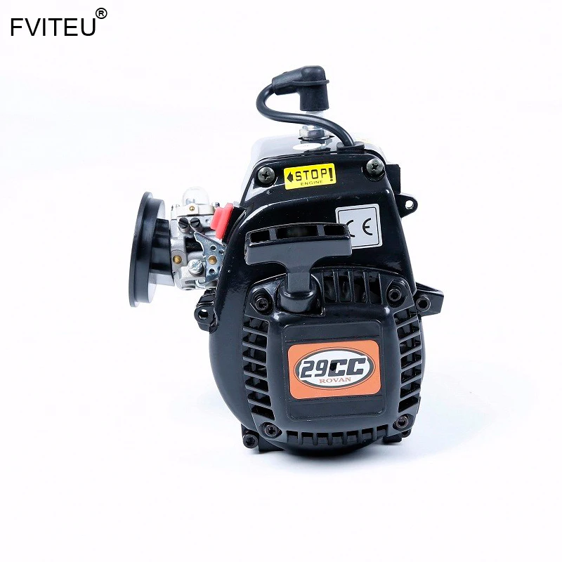

FVITEU 29cc 4 BOLT Engine with Walbro carb. and NGK Spark plug for 1/5 ROVAN baja 5b 5t 5sc losi 5ive t rovan LT King Motor x2