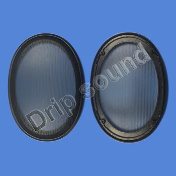 

For 6"x9" 6x9 inch Car Audio Speaker Conversion Net Cover Decorative Circle Metal Mesh Grille Protection
