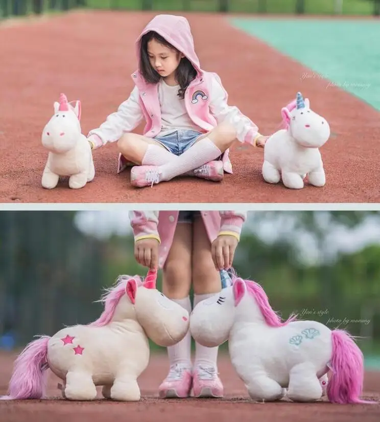 

Candice guo NICI plush toy stuffed doll theodor friend angel Unicorn cartoon animal baby birthday gift kid christmas present 1pc