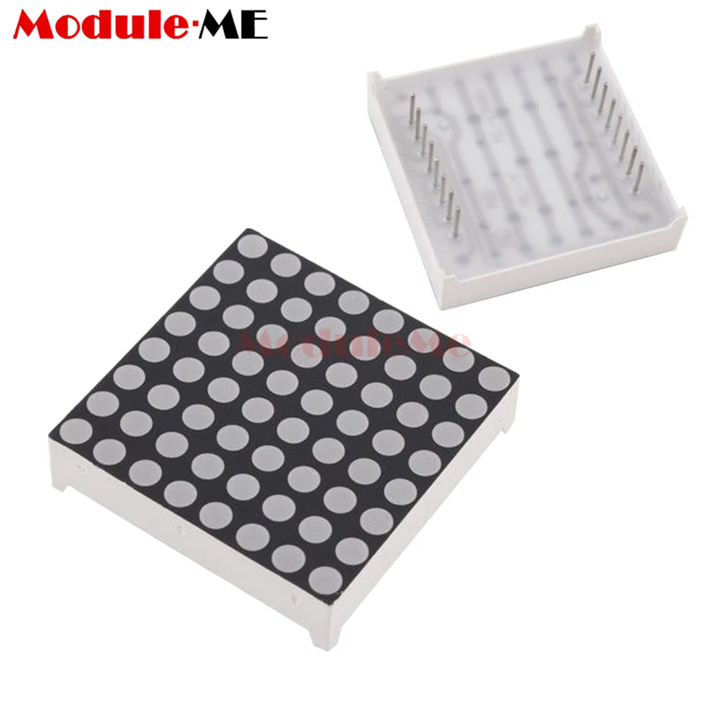 

diymore 8x8 Red LED Matrix 3mm Dia. Common Anode LED Board Module for Arduino