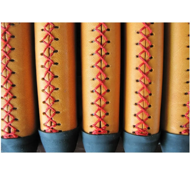 Leather Golf Putter Grip Fits 0.6 Standard Shaft Assorted Colors Golf Leather Grip Anti Skid Design 4