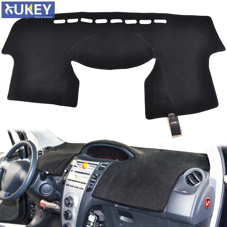 

Xukey Dash Mat Dashboard Cover Dashmat Dash Board Cover Carpet For Toyota Yaird Hatchback Vitz MK2 XP90 2006 2007 2008 - 2011
