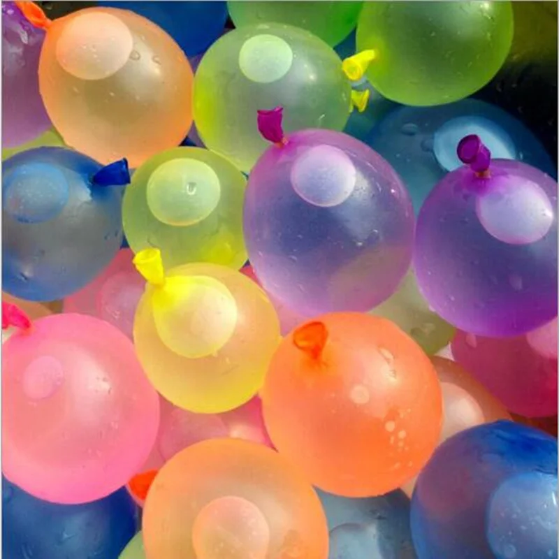 111pcs/3bunch Water Balloon Magic Water Filled Balloon Birthday