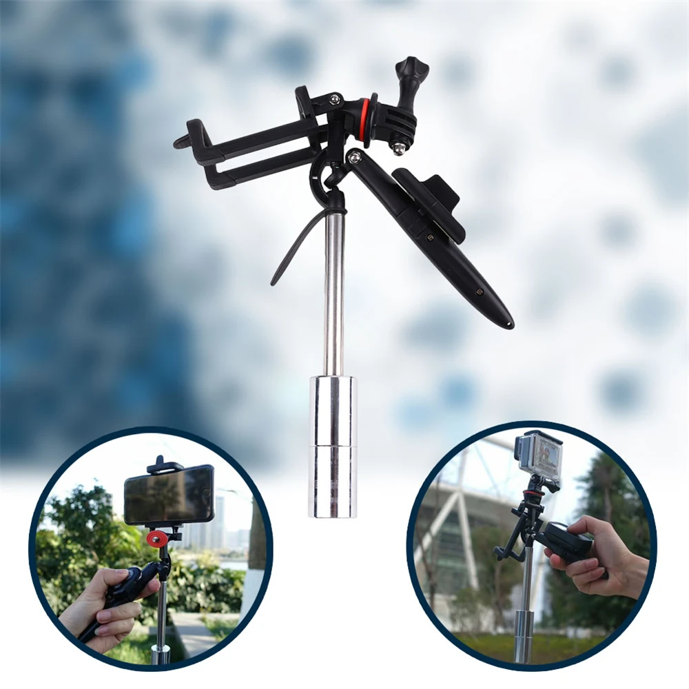 Gizcam портативный Стабилизатор Steadycam для Gopro Hero5 4 Автоматический держатель