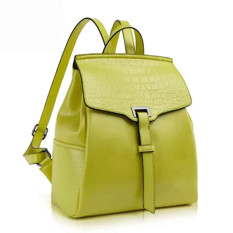 

2017 new female bag Korean version of the crocodile pattern leather leather multi-purpose travel women's shoulder bag