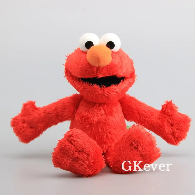 Улица Сезам 3 вида стилей Elmo Печенья Монстр большая птица с пластиковыми глазами мягкая плюшевая игрушка мягкие животные 9 "23 см подарок для