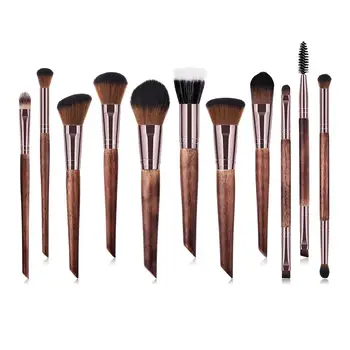 

11PCS Makeup Brushes Set Foundation Eyeshadow Powder Brushes Professional Concealer Blush Eyeliner Brushes Makeup Cosmetic Tools