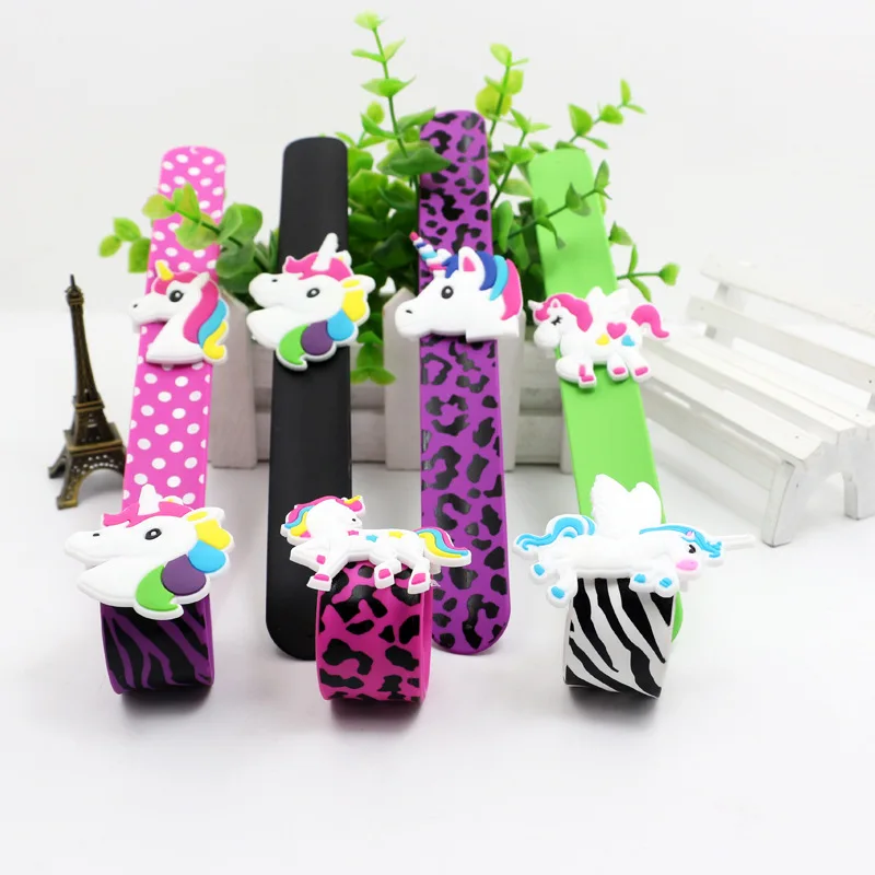 

Unicorn Party Favors for Kids Rubber Bangle Bracelet Wedding Gift for Guests Baby Shower Souvenirs Personalized Wedding Favors