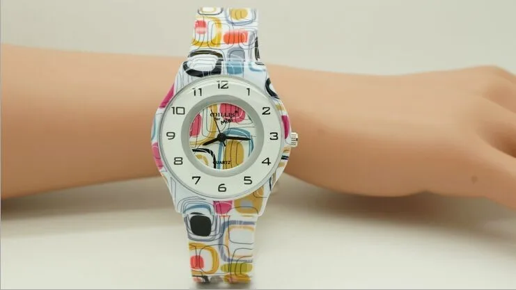Брендовые новые часы willis 5 цветов с цветочным дизайном аналоговые женские водонепроницаемые часы для мальчиков и девочек детские часы