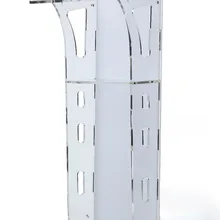 Прозрачный акриловый коммерческий pulpit funitures podium plexiglass