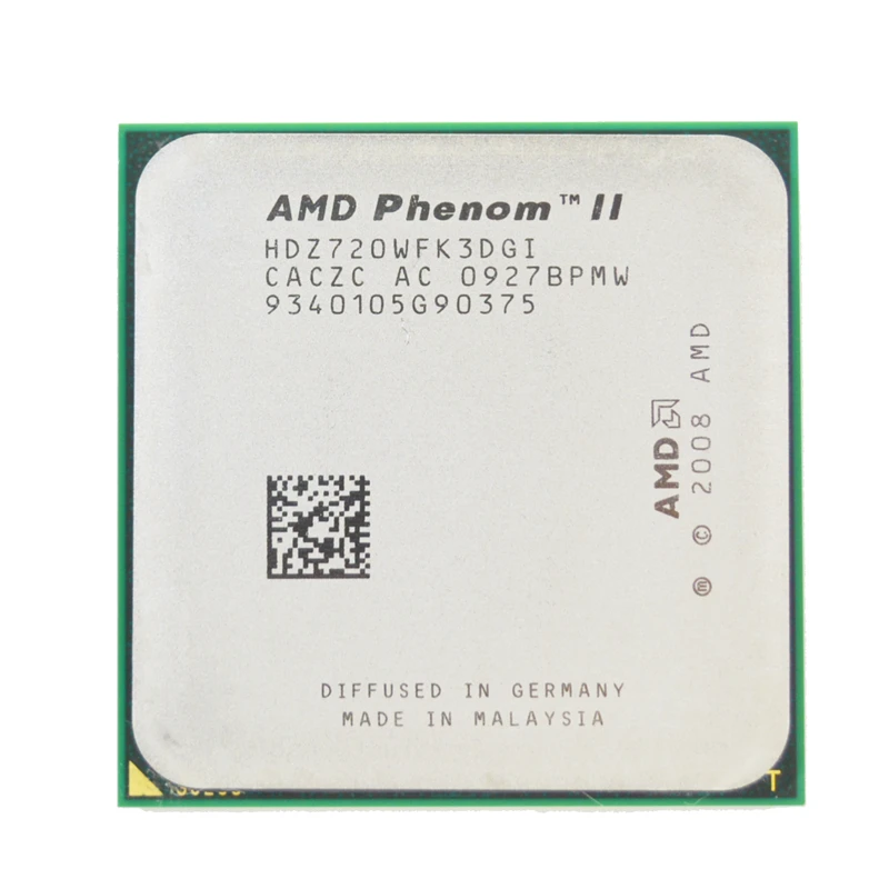 

AMD Phenom II X3 720 Processor Triple-Core 2.8GHz Socket AM3 938-pin 95W  Desktop CPU