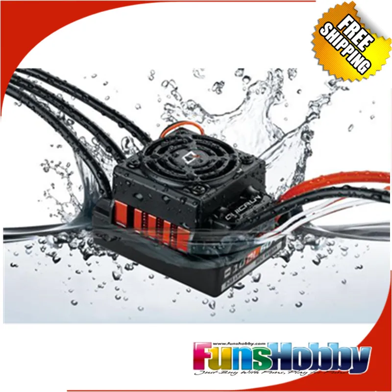 Бесщеточный водонепроницаемый Багги HobbyWing модель WP 10BL60 60 А ESC для