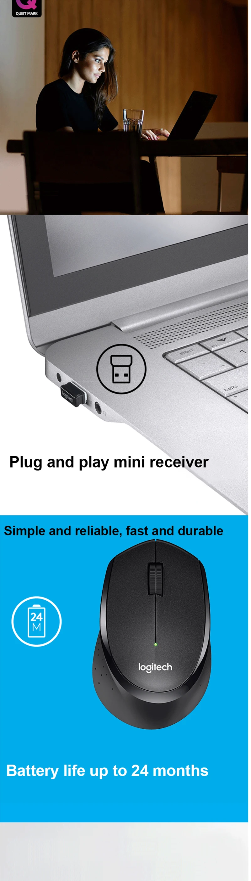 Logitech M330 mouse 1