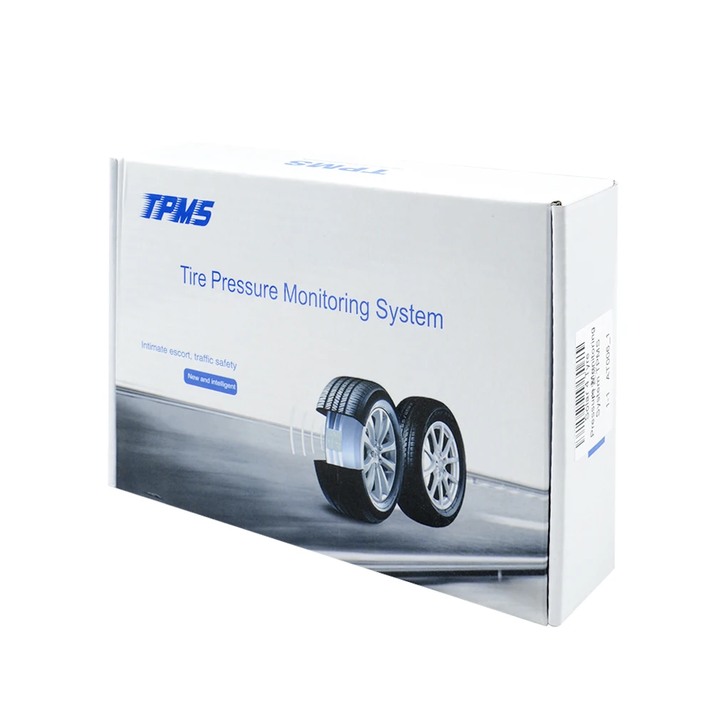 Умный автомобиль USB или зарядка автомобиля TPMS система контроля давления в шинах ЖК-дисплей 4 датчика для внедорожПредупреждение о температуре