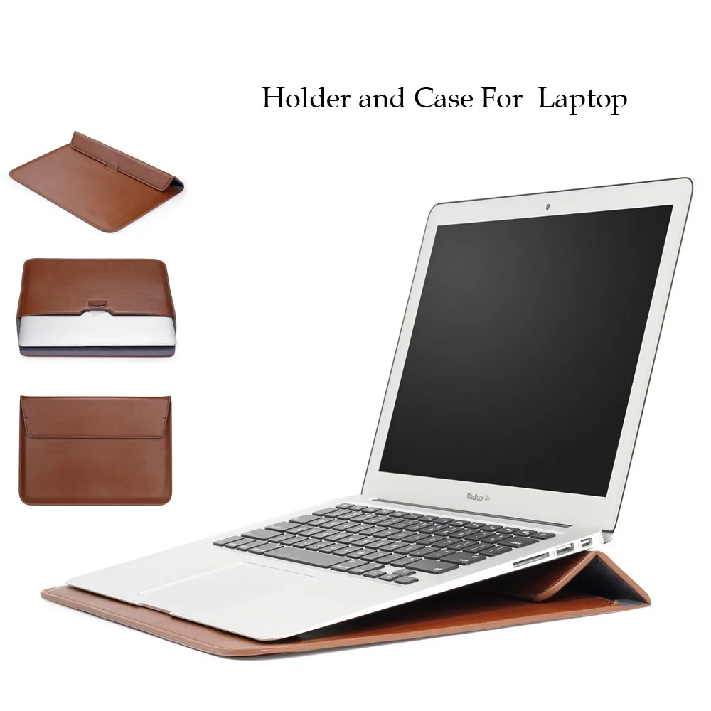 PU Leather Laptop Case 11.6 12inch Protective Case for Macbook Air Holder Cover Sleeve Case For Acer Asus Xiaomi Lenovo Laptop