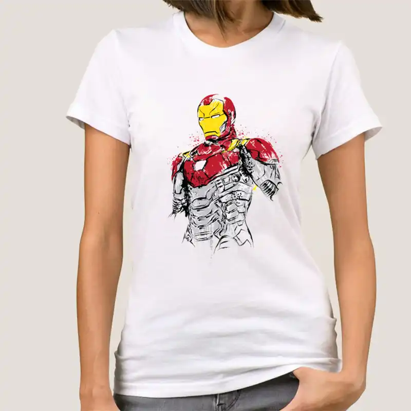 Iron Man T Shirt Print 2025