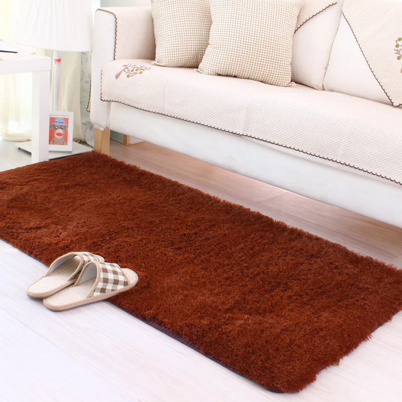 1PC Soft Big Carpets for Bedroom Strip Bedside Mat Strip Non slip Rug